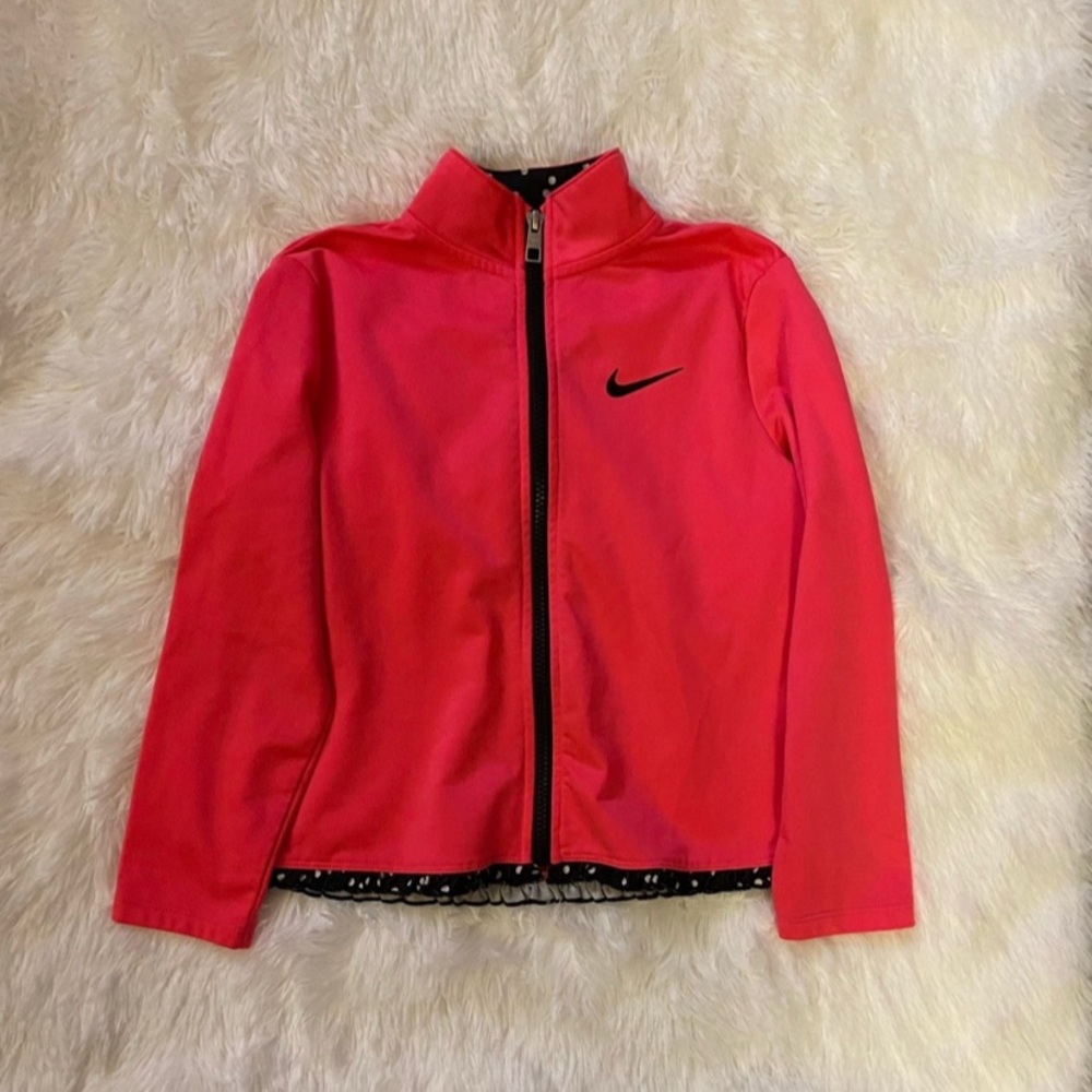 Nike Pink Bomber Jacket Lightweight Athletic Style